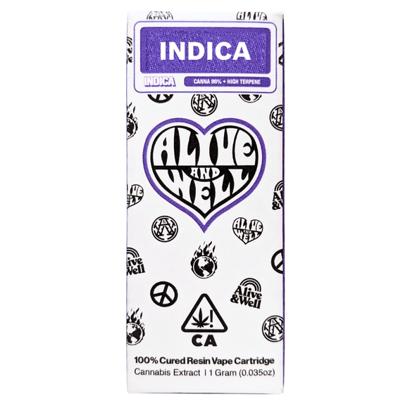 Alive & Well - 1g Cured Resin AIO Vape - Animal Cake