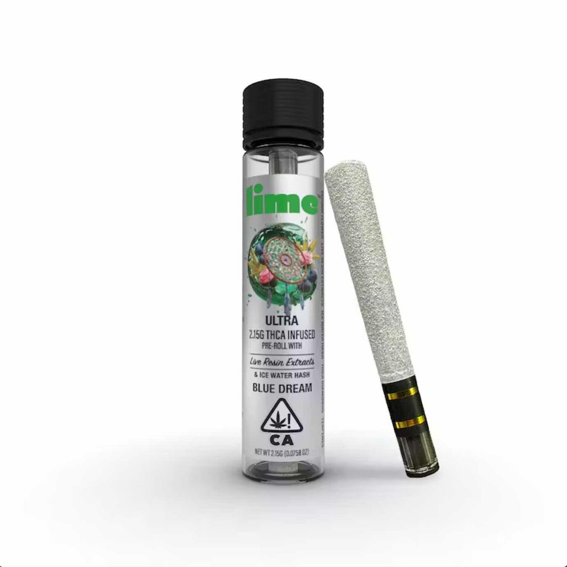 Lime Ultra Infused Pre-roll Blue Dream 2.15g