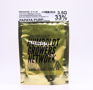 Humboldt Growers Network- PAPAYA PURP 3.5G