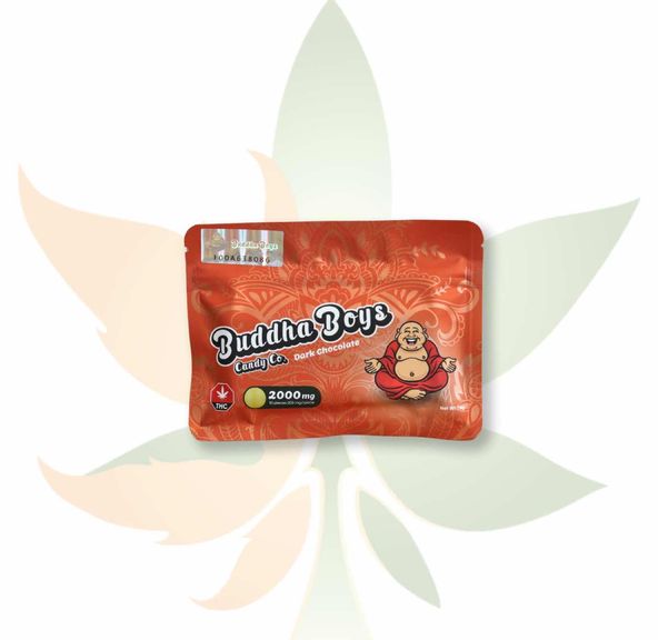 Buddha Boys - 1000mg THC Chocolate Bar - Dark Chocolate