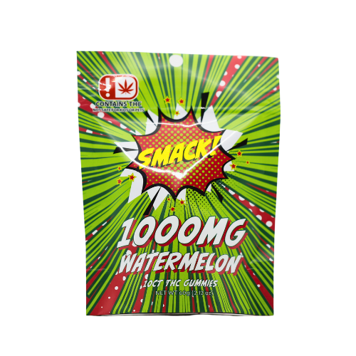 Smack - 1000mg THC Watermelon Gummy 10ct