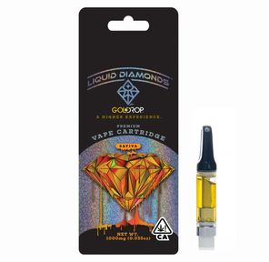 Gold Drop - Apricot Liquid Diamond Vape Cart 1g