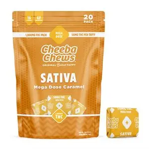 CHEEBA CHEWS MEGA DOSE CARAMEL 1000MG