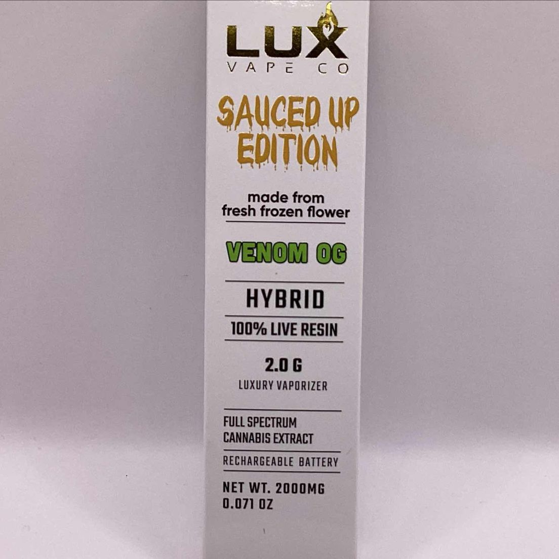 Lux - Disposable - Venom OG - 2G