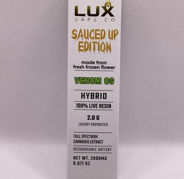 Lux - Disposable - Venom OG - 2G