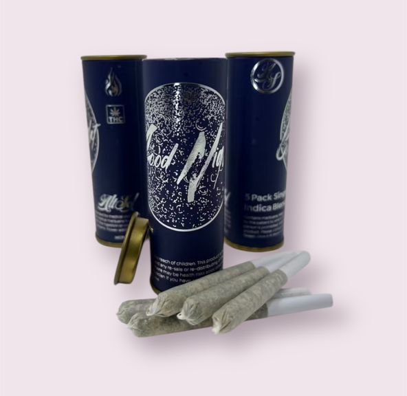 Preroll 5pk - Goodnight Black n Blue