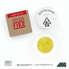 Arcata Fire - Trainwreck Live Flower Resin - 1g