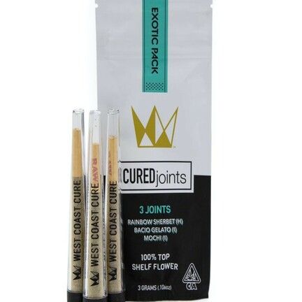 The Exotic Pack Pre-Rolls (3 x 1g)