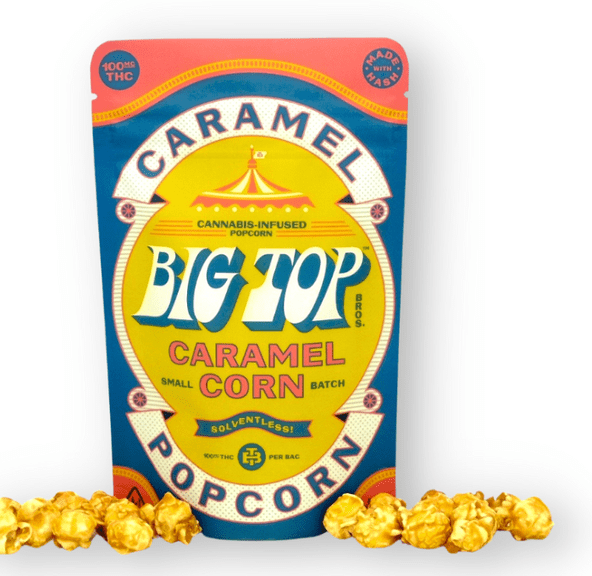 BIG TOP BROS- CARAMEL CORN 100MG