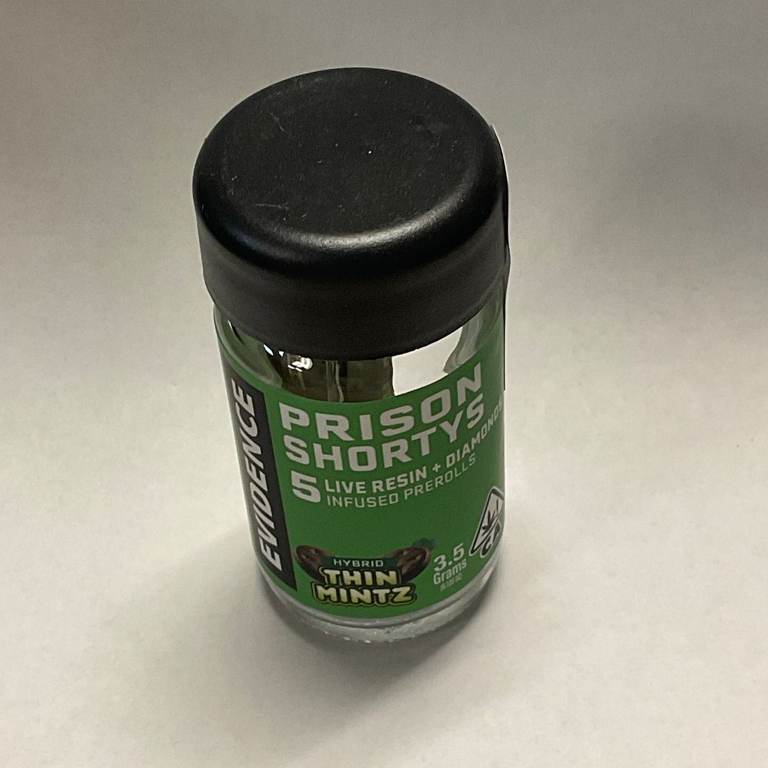 Evidence - Prison Shortys - Thin Mintz 3.5g