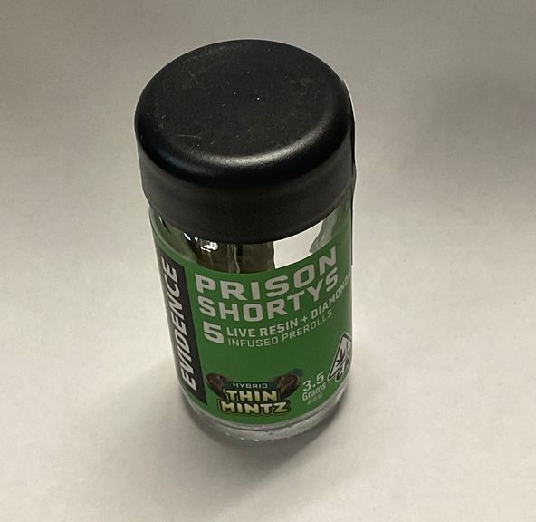 Evidence - Prison Shortys - Thin Mintz 3.5g