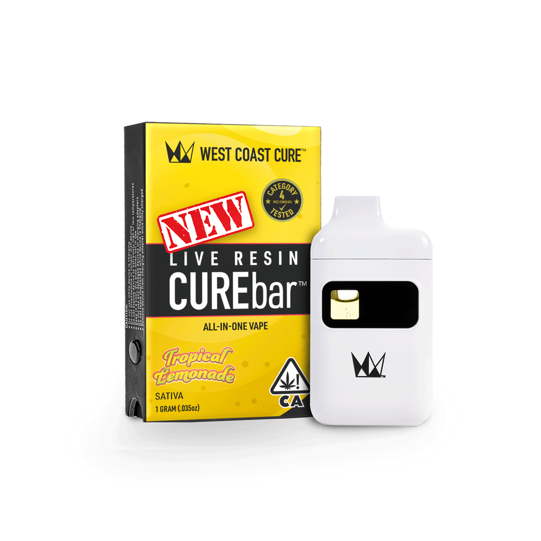 West Coast Cure - Tropical Lemonade - 1g Live Resin All-In-One