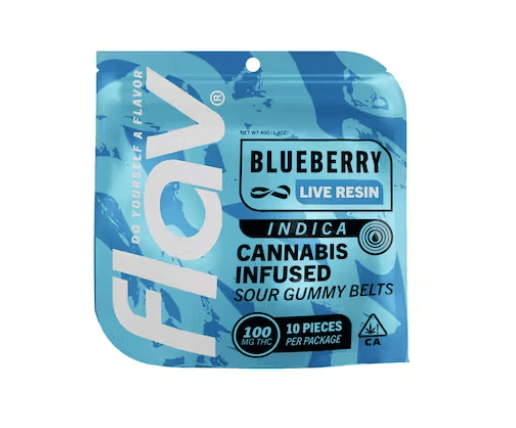 Flav - Blueberry Live Resin Belts