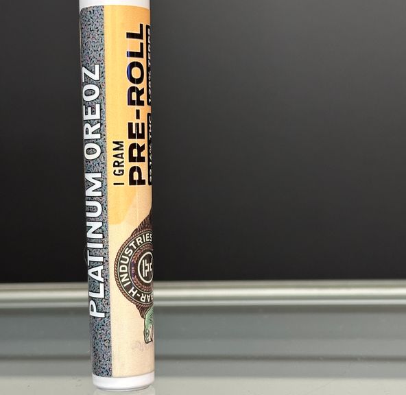 Platinum Oreoz - Full Flower Pre Roll By Bar H