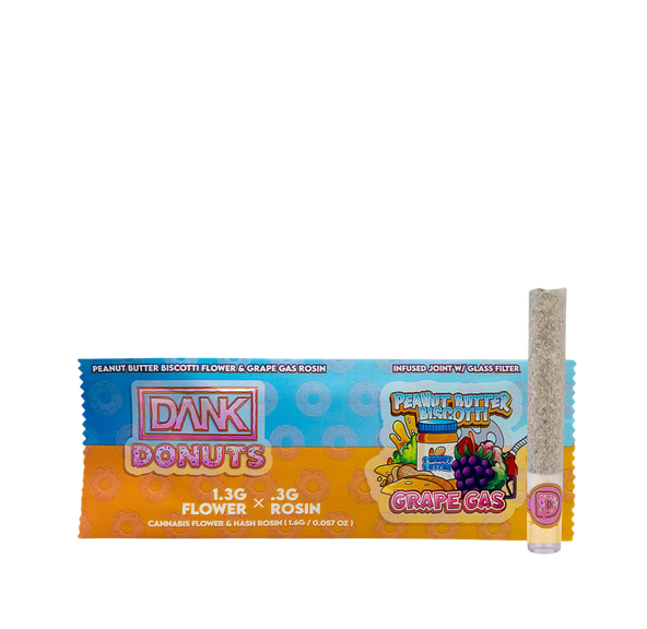Dank | Hash Hole | 1.6g | Rosin | Peanut Butter Biscotti x Grape Gas