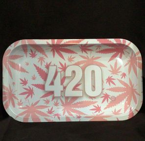 420 Pink Rollin' Tray Medium