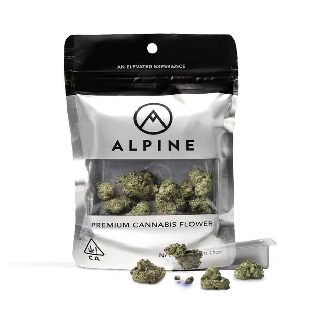 B. Alpine 1g Flower - Quality 9/10 - Kosher OG (~30%)