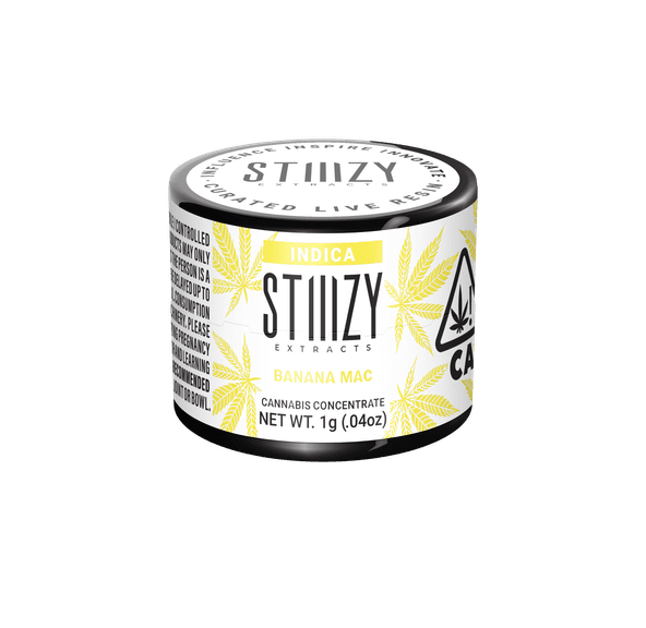 STIIIZY - STIIIZY EXTRACTS - 1G LIVE RESIN - BANANA MAC 1g