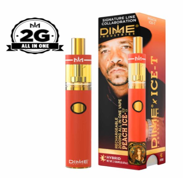Dime - Peach Ice-T - 2G Disposable
