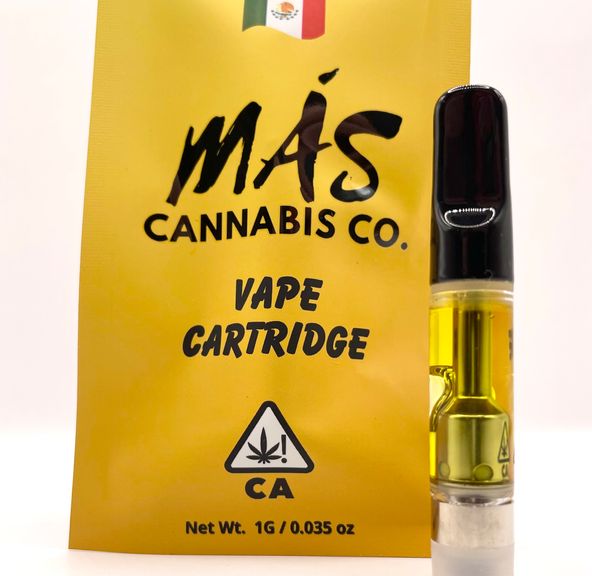 PRE-ORDER ONLY *BLOWOUT DEAL! $25 1g Blackberry Kush (Indica) Cartridge - ¡Mas!