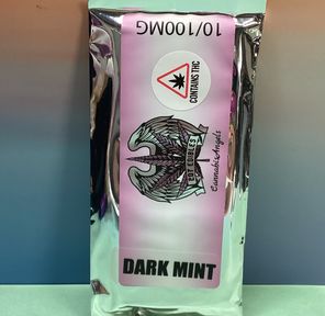 207 Edibles- Mint- Dark Chocolate- Candy Bar- 100mg