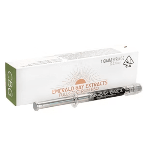 Emerald Bay Extracts RSO Syringe High CBG White CBG 1g