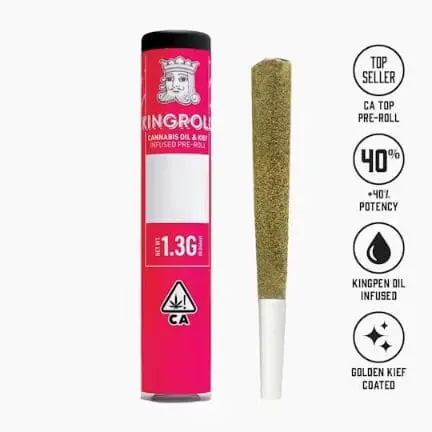 *Kingroll - Cannalope AK x Cannalope Kush Infused Pre Roll - 1.3 g