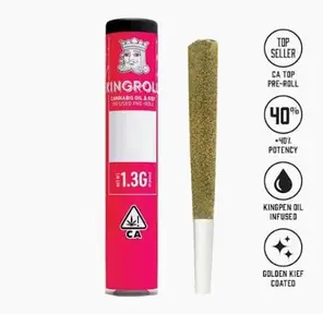 *Kingroll - Cannalope AK x Cannalope Kush Infused Pre Roll - 1.3 g