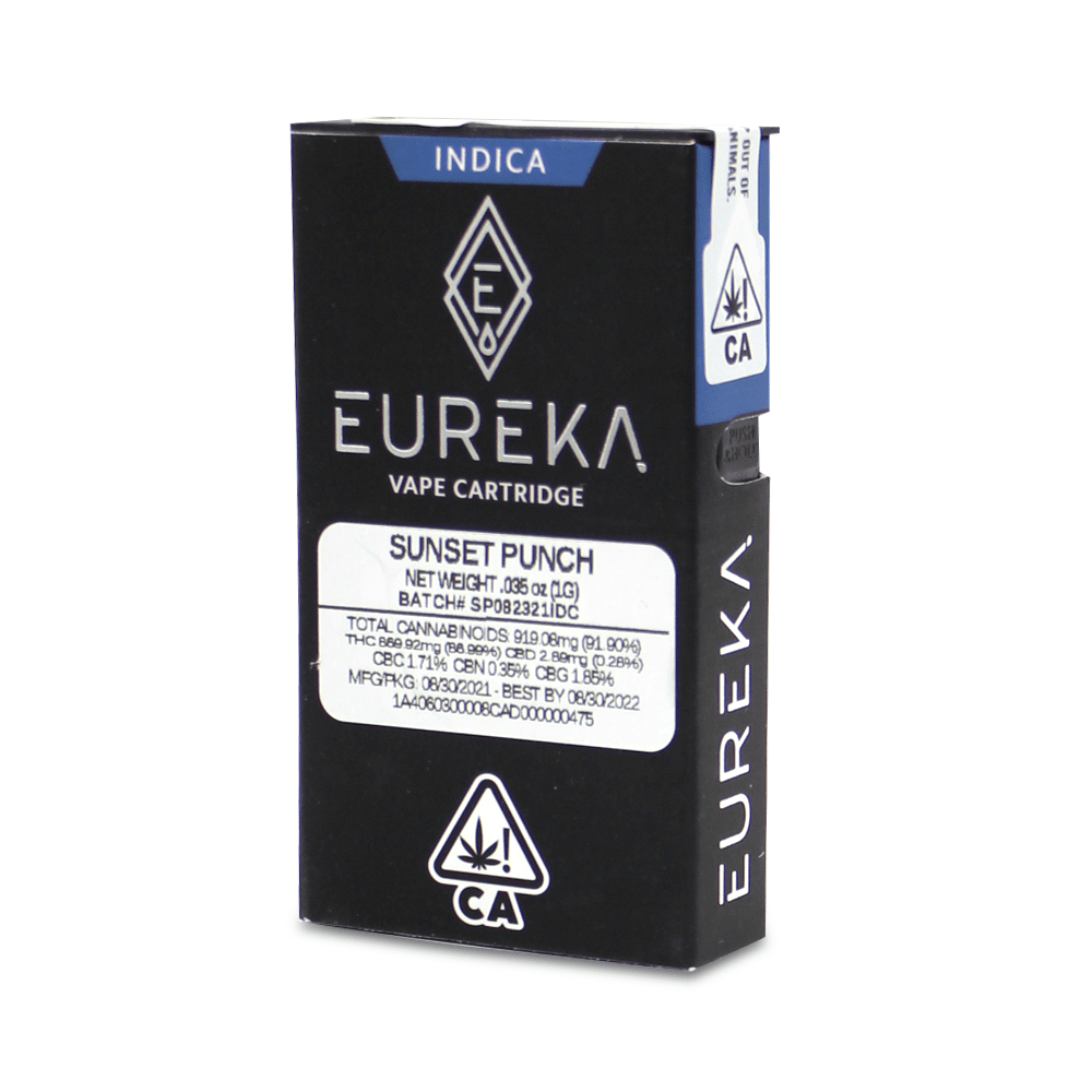 1g Sunset Punch Cart EUREKA at KUSHAGRAM