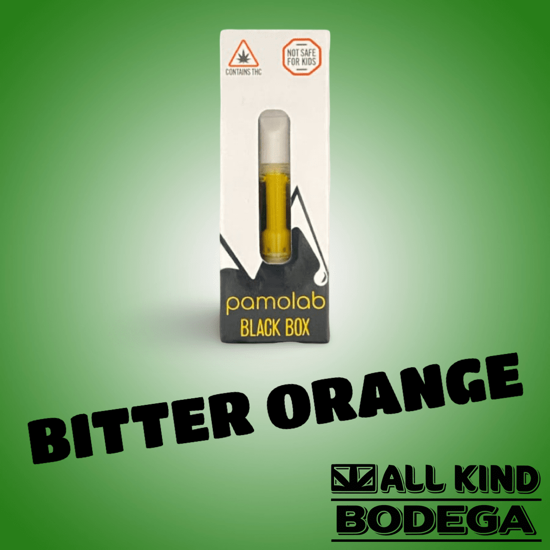 Bitter Orange 1g Cured Resin Vape Cart (@Pamolab)