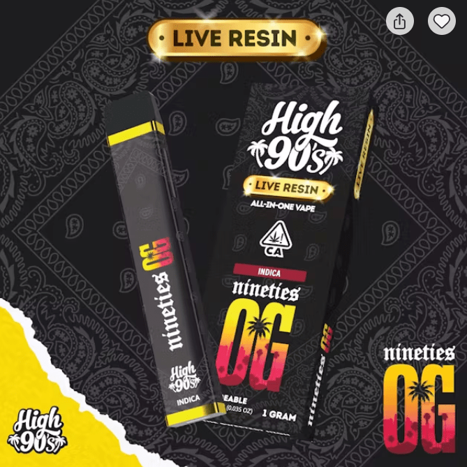 Nineties OG Live Resin