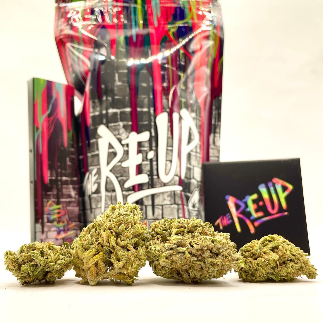 PRE-ORDER ONLY *Deal! $99 1 oz. Tropical Kush (30.2%/Hybrid) - The Re-Up + Matches + Rolling Papers