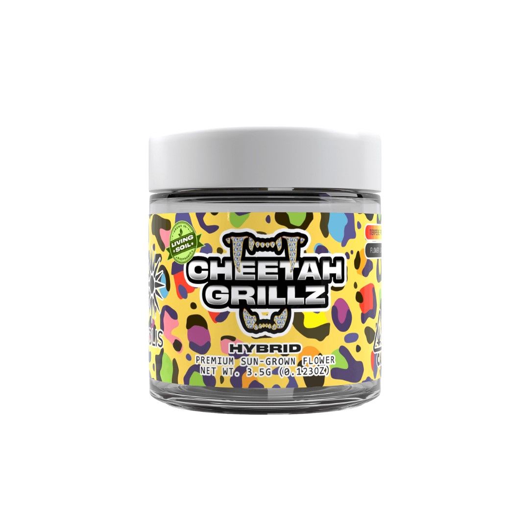 Solis Flower Cheetah Grillz 3.5g