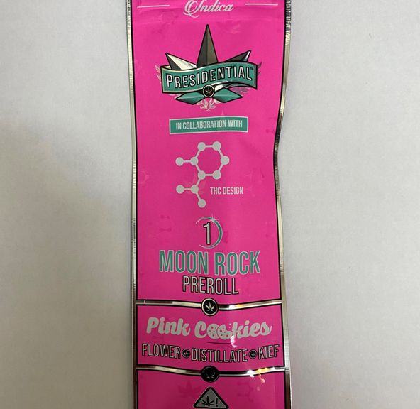 Infused Moonrock Pink Cookies Preroll