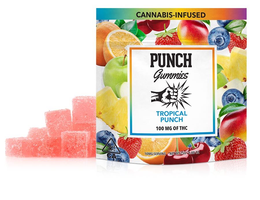 Punch - 100mg Gummies - Strawberry Lemonade