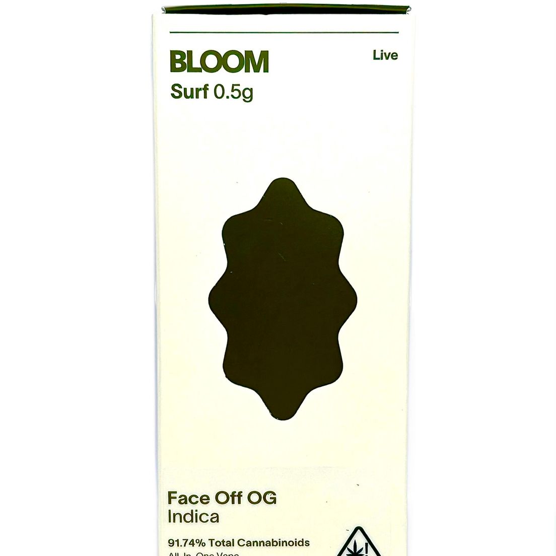 BLOOM - Live Resin - Face Off OG - All In One - 0.5g