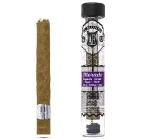 AE El Blunto Rose Gold Hash Infused Blunt Morado 1.65g