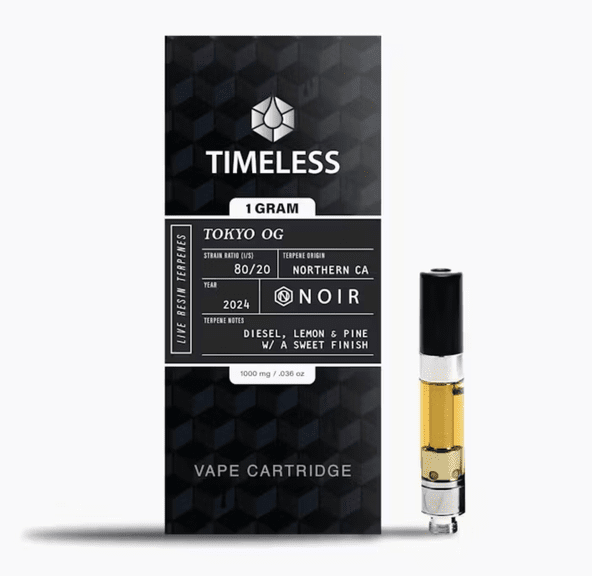 Noir Tokyo OG 1000mg Vape Cartridge (Live Resin)