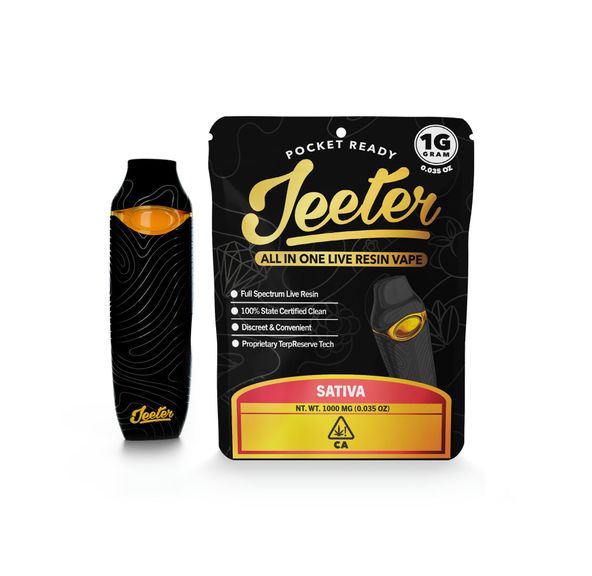 Jeeter- Rozay Driver Live Resin AIO Pocket Ready 1g (S)