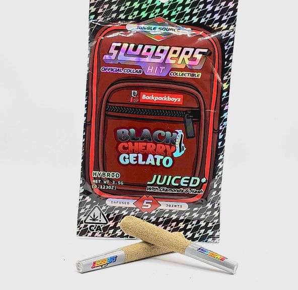 Sluggers - Infused Preroll - Black Cherry Gelato - 5ct