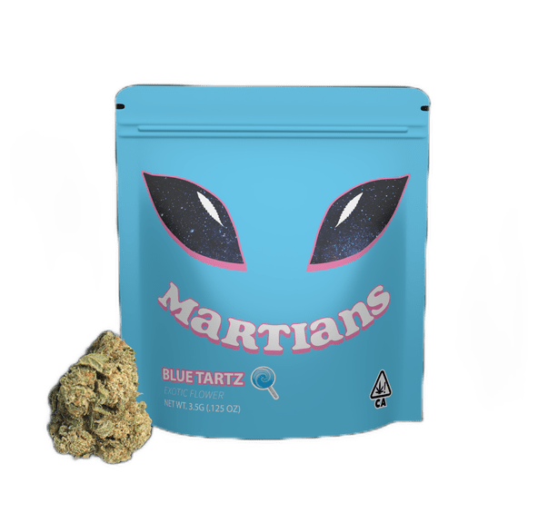 Martians | Flower | 3.5g | Blue Tartz
