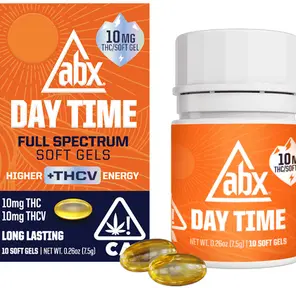 ABX - 10mg Day Time + THCV Soft Gels - 10ct