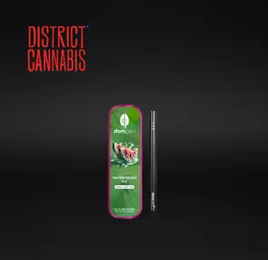 District Cannabis | Watermelon Ice | DomPen Disposable Vape Cart | 1g | Indica-Hybrid