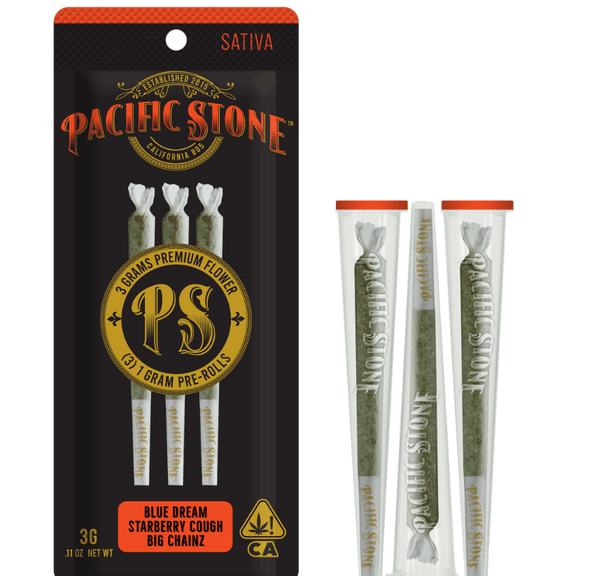 PACIFIC STONE- 3PK SATIVA VARIETY