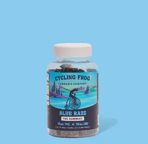CF THC + CBD Blue Razz Gummies, 1:1 40ct.