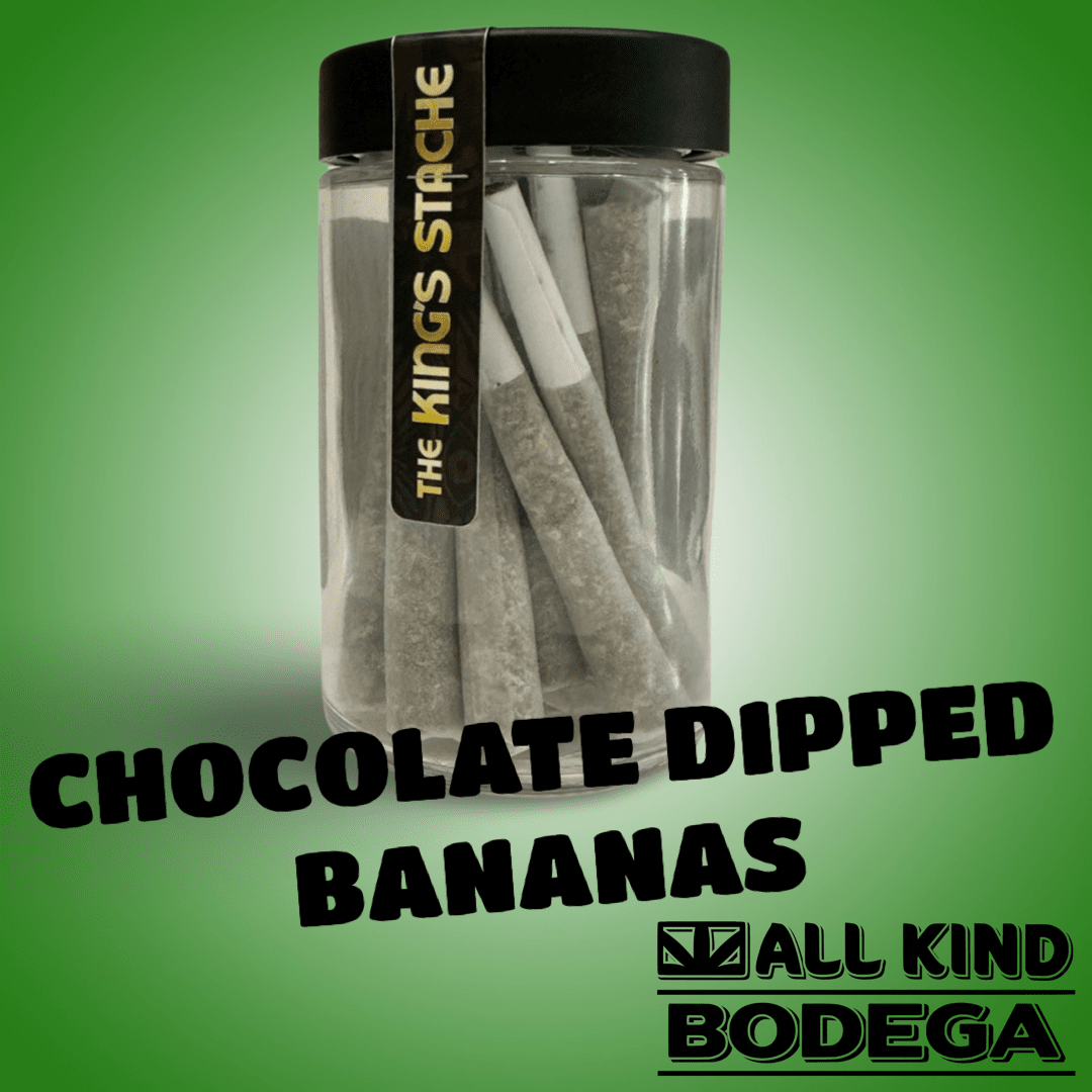 Chocolate Dipped Bananas .5g Preroll 20 Pack (Total Weight 10g) (@Thekingsstache)