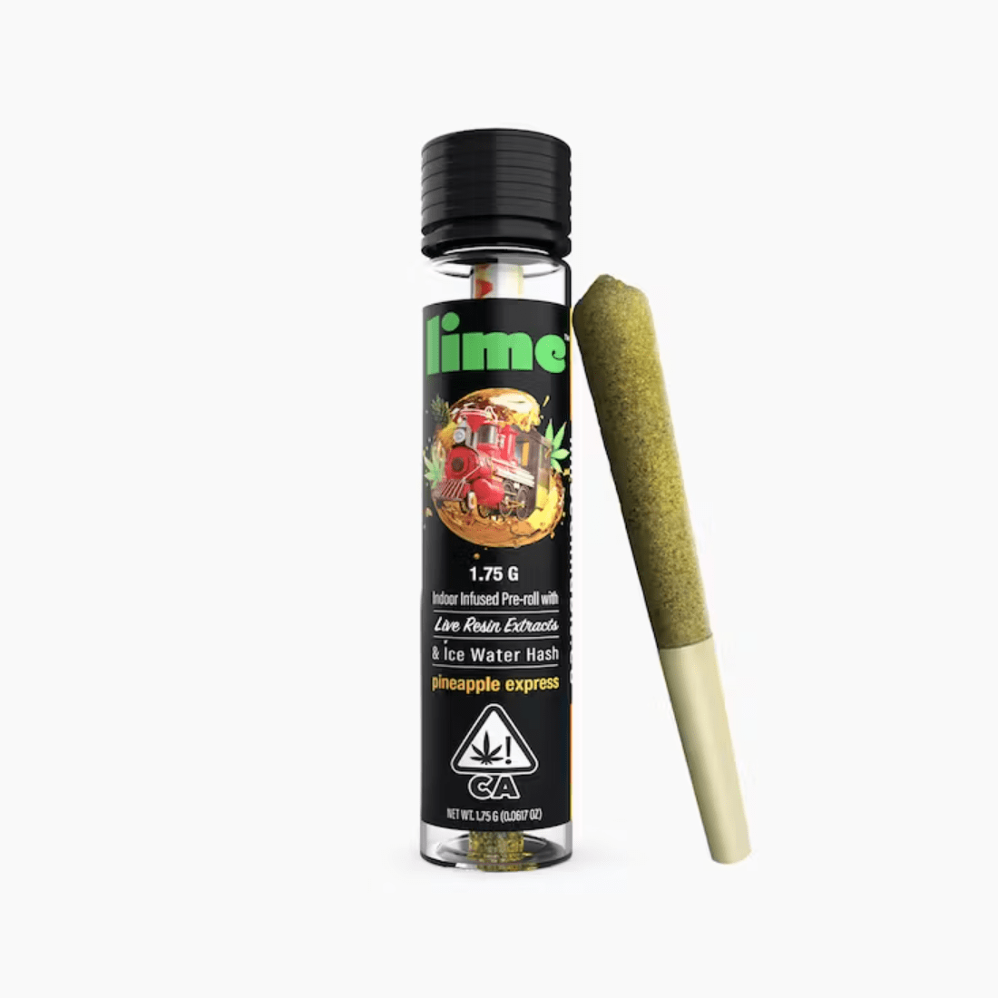 Diamond & Hash Infused (Single Pre Roll) | Pineapple Express