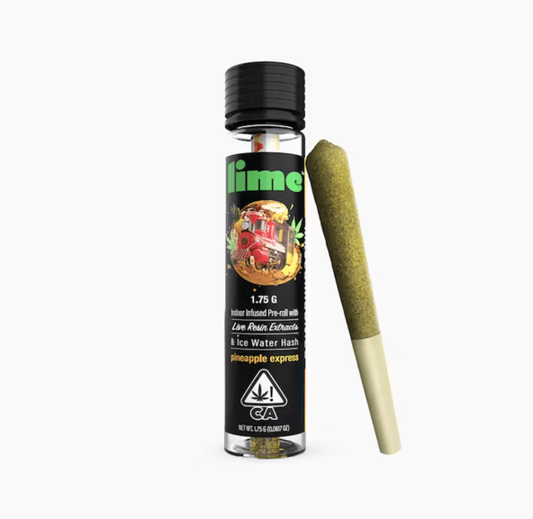 Diamond & Hash Infused (Single Pre Roll) | Pineapple Express