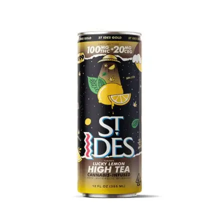 St. Ides Tea Lucky Lemon 100mg THC / 20mg CBG