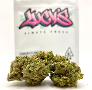 PRE-ORDER ONLY 1/8 Guava Gas (25.3%/Indica) - Lucy's
